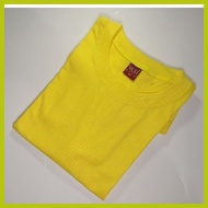 ∫ ❏ ➨ Yalex Plain Shirt Red Label Yellow GOLD/CANNARY