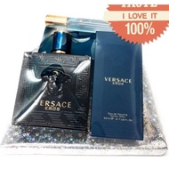 VERSACE EROS PERFUME GIFT SET FOR HIM (EROS 2 IN 1)