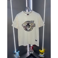 T-shirt Evisu/ T-shirt Unisex Evisu T-shirt Kasual Lengan Pendek Bercetak T-shirt Leher Bulat T-shir