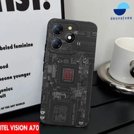 ITEL A70 CASE BATTERY MOTIF - 13 - SOFTCASE HARDCASE PROTECT CAMERA BACK PROTECTOR HANDPHONE-DRONSTO