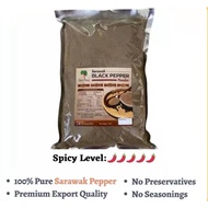 1kg [Ready Stock Grade AAA+] 100% Pure Sarawak Black Pepper Powder | Serbuk Lada Hitam Sarawak | 纯砂拉