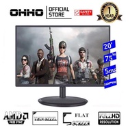 【READY STOCK】OHHO BRAND 20' inch monitor  l Full HD 1600*900 l 75Hz I IPS LED l Vesa Mount l