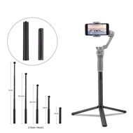 Telescopic Extension Rod for DJI OM 4 Osmo Mobile 3 2/Insta360 ONE X2/3 Phone Tripod Stand Selfie Stick Stabilizer Accessories