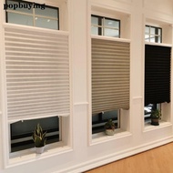 Blind for Window Self Adhesive Pleated Blinds Cordless No Drill Fabric Blinds Room Darkening Shades 