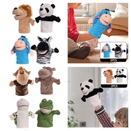 [Finevips1] Animal Hand Puppets with Movable Mouth, Kids Puppets Educational Toys for Telling Play Ages 2+ Kids
