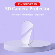 3D Tempered Glass Camera Film 1-2PCS For Xiaomi POCO F7 Poco F7 Little F 7 f7 5G Global Back Lens Pr
