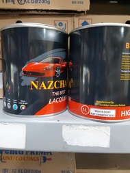 CAT DUCO TOP COLOR DANAPAINT PUTIH / HITAM / SILVER  1 KG
