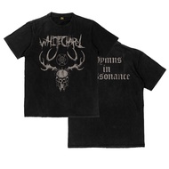 KATUN Whitechapel Hymns in Distance Faded Band Deathcore Metal Flexinc Thick Cotton 16s Heavyweight 