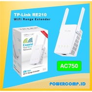 TP-Link RE210 AC750 WiFi Extender, Three Internal Antennas, Super High Speed Dual Band up to 750Mbps