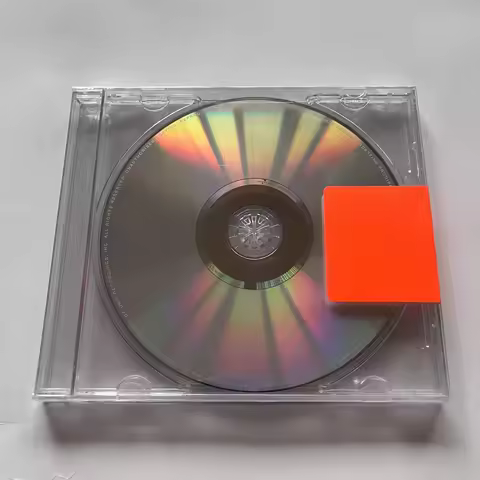 Rap YE Kanye West Daft Punk Music CD Yeezus Album New Slaves Music Record Cosplay Walkman Car Party 