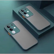 เคสโทรศัพท์ สำหรับ Case Vivo Y29 4G เคสกันกระแทก ปุ่มสีผิวด้าน กันรอยกล้อง ขอบนิ่มหลังแข็ง สินค้าพร้