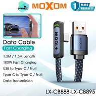 Moxom LX-CB888 90 Angle Data Cable 100W Fast Charging Cable Moxom LX-CB889 Gaming Cable Moxom LX-CB8