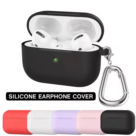 Soft Silicone Earphone Cover For Apple AirPods Pro For AirPods Pro 1 Wireless Bluetooth Headphone Pr