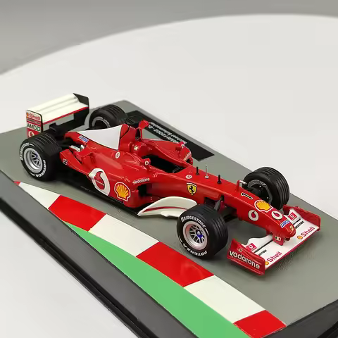 Diecast 1:43 Scale Ferrari F2002-2002 #1 Formula Racing Car Alloy Car Model