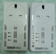 Aztech Homeplug AV 500Mps (1 對)