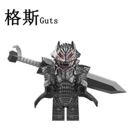 Third Party Sword Style Legendary Gus Building Block Man FQ101 Brand Warrior Minifigure Warrior Wolf
