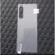 Rear hydrogel mate sony Xperia 1ii Mark 2 Matte black docomo au SoftBank and global
