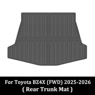 AMIGE พรมปูพื้นรถ TPE 3D เข้ารูปตรงรุ่น TOYOTA BZ4X FWD 2025-2026 ไร้กลิ่น ไม่มีสารพิษ กันเปื้อน กัน