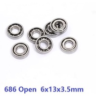 KNB Bearing 686 contains 10 pcs no.4 open