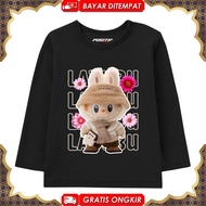 Children's Long Sleeve T-Shirt Pajamas Lababu Flower Viral Viral Latest Trendy 2025 AJ-68