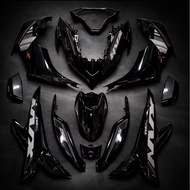 COVER SET NVX V2 AEROX BLACK WHITE BATMAN