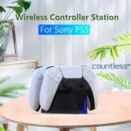 Wireless Controller Dual Charger for Sony PS5 Gamepad Desktop Charging Cradle [countless.sg]