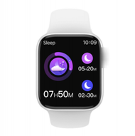 Others - T800藍牙通話智慧手錶來電提醒運動計步健康監測睡眠提醒手環（白色）