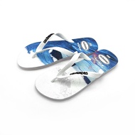 Havaianas slippers featuring a glittering design black straps red and yellow patterns slip-resistant