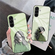 {F686} SAMSUNG A17 Glass Softcase - SAMSUNG A17 HP Casing - SAMSUNG A17 Case NEW CAMERA PROTECTOR