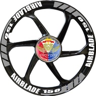 honda airblade 150 decal mag sticker good for 2 mags