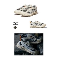 男女裝size JP 23cm to 29cm Mizuno Wave Mujin TL GTX Trail Running shoes colour: D1GA237303 SummerSand/GrayViolet/DarkShadow