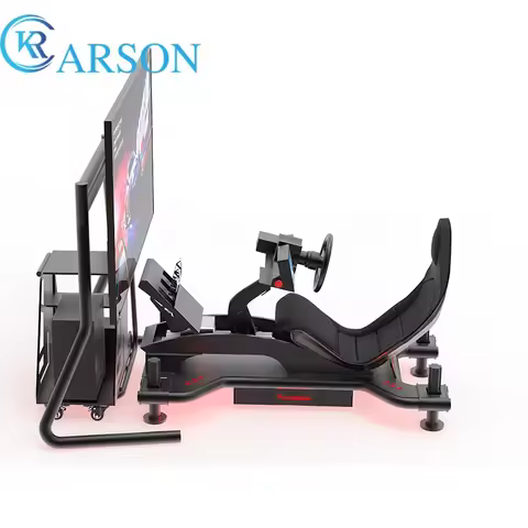 High Quality F1 Racing Simulator Cockpit 4DOF VR Driving Game Machine PC Material Car Racing & Motio