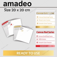 Kanvas Lukis Amadeo ukuran 20X20cm