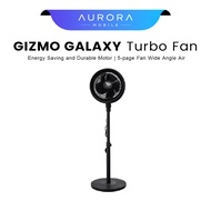 Gizmo Galaxy Turbo Stand Fan | High Quality Materials | Energy Saving and Durable Motor | 5-page Fan