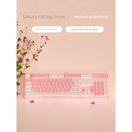 mechanical keyboard keyboard wireless keyboard Forwarder Office Typing Wireless Cute Mechanical Keyb