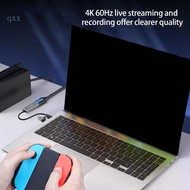 CH* 4K60HZ Capture Card Strong Metal Build Plugs Play Setups Video Capture Device Easy to Carry for 