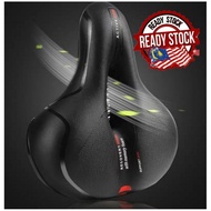 Ultra Soft Bicycle Gel Seat Padded With Suspension Ball Seat Basikal