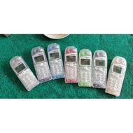 Nokia 5110 transparent bone casing plus colored wasp nest