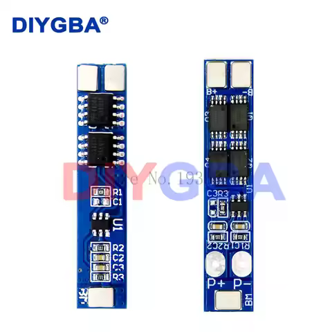 2S 5A/8A 7.4V/8.4V 18650 Lithium Battery Charger Board Li-ion Battery Charging BMS Over Charge-Disch