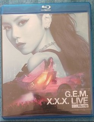 G.E.M. X.X.X. LIVE 演唱會 藍光碟（可收支付寶，然後包本地平郵費或代寄順豐到付）