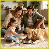 Dog Supplements for Itchy Skin 60 Granules Chewable Fish Oil Tablets Dog Skin Care for Itchy Pet Med