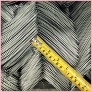 ♒ ◴ ❦ (Per roll) Galvanized Cyclone Wire Farm Fence Wire Graden Fence Wire 12ft x 3ft / 4ft / 5ft /