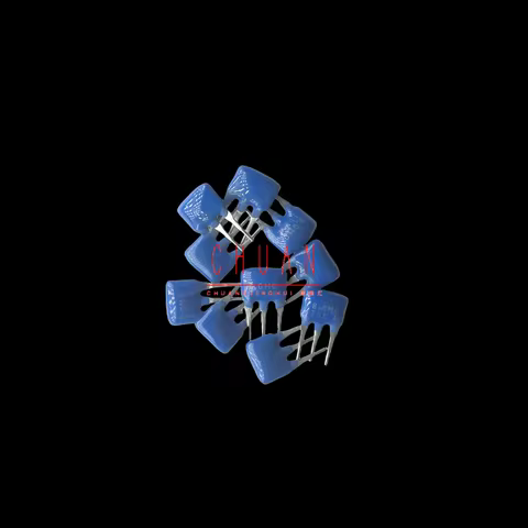 10pcs/original 8MHZ 8M ceramic crystal filter FCR8.0MC5T 8.000MHZ in-line 3P