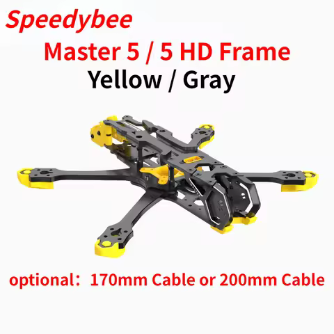 Speedybee Master 5 HD Frame Kit 5Inch For AnalogVTX / O3 HDVTX / Airunit / Link / Vista HD VTX FPV R