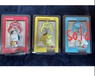 Sanrio Pochacco 成人八達通 Pompompurin 成人八達通 Cinnamoroll成人八達通  每個$210，一套$600