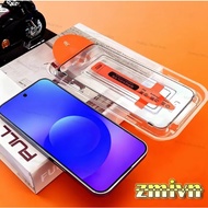 Tempered Glass with sticker support frame for Google Pixel 6 6a Pixel 7 7a Pixel8 Pixel 8a Pixel 8 p