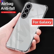For Samung A56 Case Clear Crystal Silicon Soft Cover for Samsung Galaxy A56 A36 A26 A16 5G SamsungA5