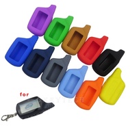 New Okeytech Silicone Car Key Case Cover For Original Starline B9/B91/B6/B61/A91/A61/V7 Keychain Car Remote 2 Way Alarm 815367