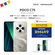 [ ALL OUT SALE ] POCO C75 5G Smartphone (8GB+256GB) – 6.88" Display | 50MP AI Camera | 5160mAh Batte