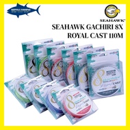 SEAHAWK Gachiri 8X Royal Cast Braided Line 110M